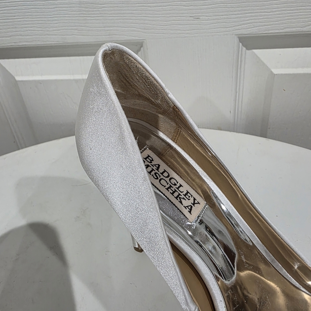 Badgley Mishcka Embellished Buckle Pumps - Picture 7 of 10